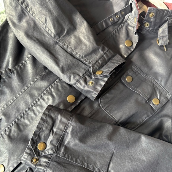BELLA SWAN WAXED BANANA REPUBLIC JACKET - Picture 8 of 11